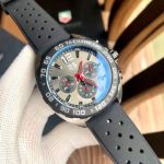 TAG Heuer Quartz Movement   F1 Series PVD Stainless Steel Folding Buckle Black 43mm Watch